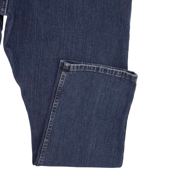 Wrangler Jeans Mens 46x30 Blue Relaxed Fit Straight Leg Denim Medium Wash - Picture 12 of 12